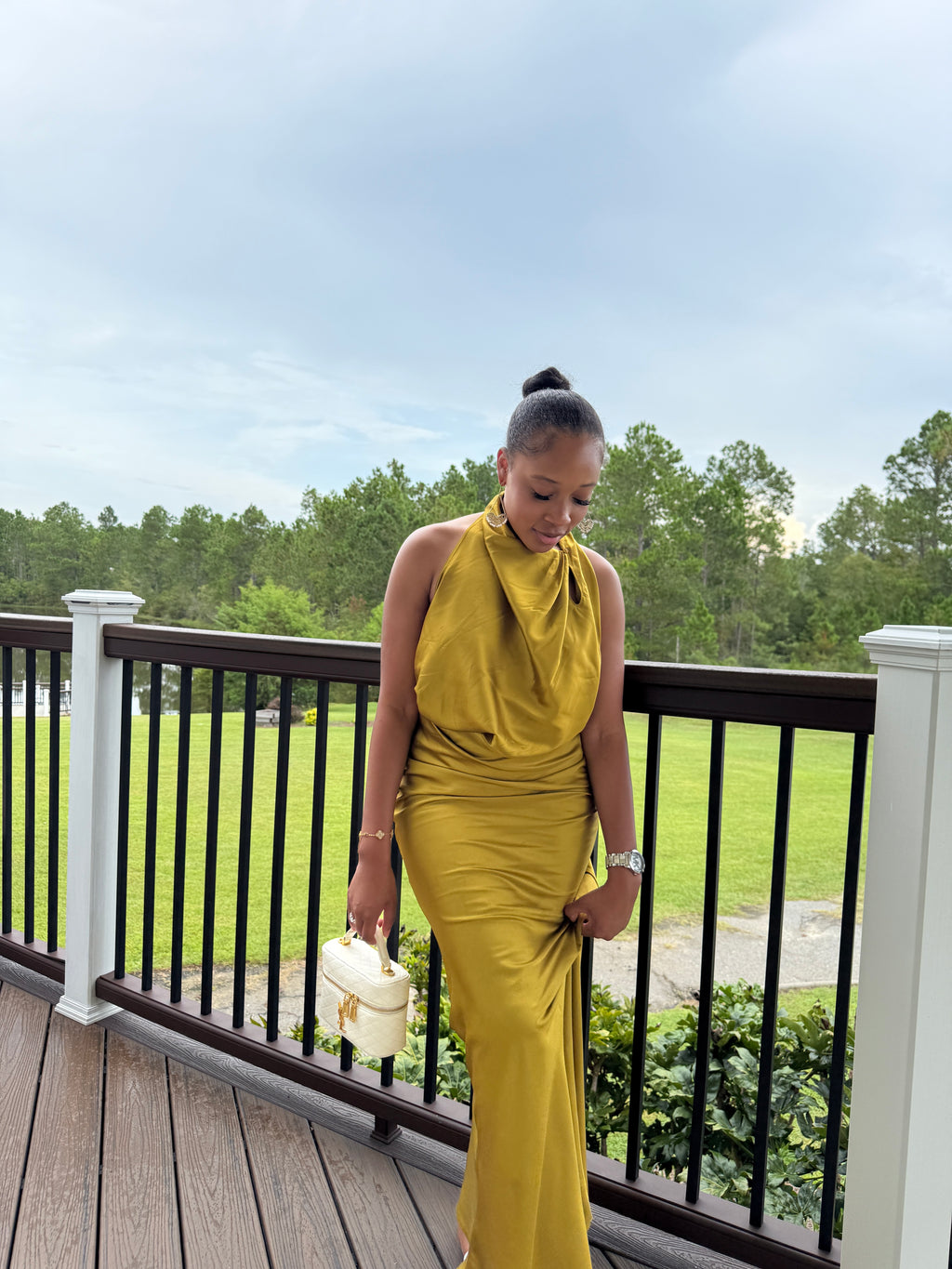 “UNMATCHED” Satin dress