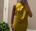 “UNMATCHED” Satin dress